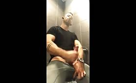 Beautiful sexy stud jerking off