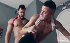 Cute  spanish guys banging their ass up