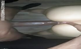 Cheating white wife rides a thick black cock balls deep