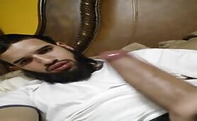 Big uncut sexy arab cock meat