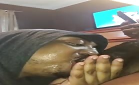 Fucked this black guy's throat with my huge thick meaty cock