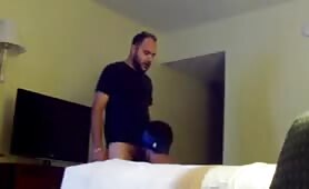Blowing a stranger in my hotel room